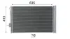 Kondensator, Klimaanlage MAHLE AC 1052 000S Bild Kondensator, Klimaanlage MAHLE AC 1052 000S