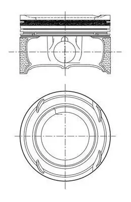 Kolben MAHLE 001 PI 00200 000