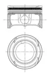 Kolben MAHLE 001 PI 00200 000