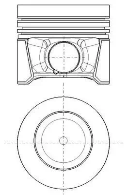Kolben MAHLE 028 PI 00179 002