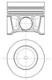 Kolben MAHLE 028 PI 00179 002
