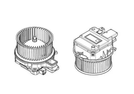 Innenraumgebläse 14 V MAHLE AB 338 000P Bild Innenraumgebläse 14 V MAHLE AB 338 000P