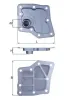 Hydraulikfilter, Automatikgetriebe MAHLE HX 259