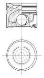 Kolben MAHLE 039 PI 00139 001