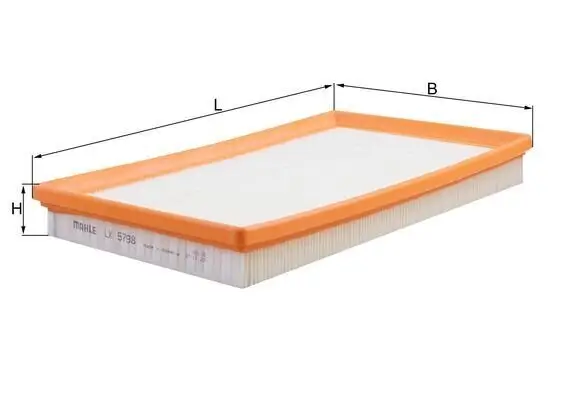 Luftfilter MAHLE LX 5798