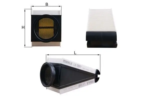 Luftfilter MAHLE LX 5861