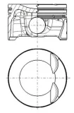 Kolben MAHLE 028 PI 00164 002