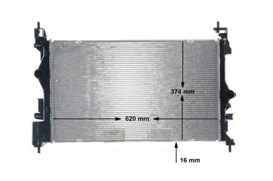 Kühler, Motorkühlung MAHLE CR 1199 000S Bild Kühler, Motorkühlung MAHLE CR 1199 000S