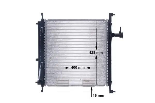 Kühler, Motorkühlung MAHLE CR 2071 000S