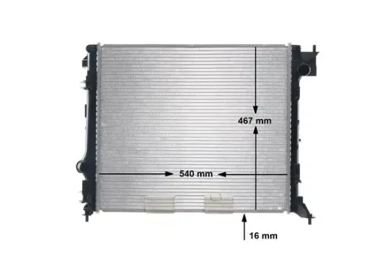 Kühler, Motorkühlung MAHLE CR 2240 000S Bild Kühler, Motorkühlung MAHLE CR 2240 000S