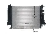 Kühler, Motorkühlung MAHLE CR 2242 000S