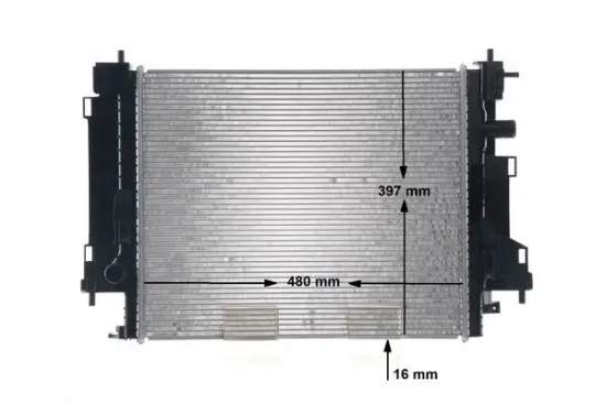 Kühler, Motorkühlung MAHLE CR 2242 000S Bild Kühler, Motorkühlung MAHLE CR 2242 000S