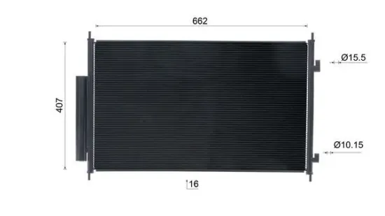 Kondensator, Klimaanlage MAHLE AC 1099 000S Bild Kondensator, Klimaanlage MAHLE AC 1099 000S