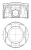 Kolben MAHLE 001 PI 00188 000