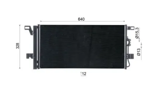 Kondensator, Klimaanlage MAHLE AC 1079 000S Bild Kondensator, Klimaanlage MAHLE AC 1079 000S