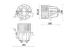 Innenraumgebläse 13 V vorne MAHLE AB 341 000P Bild Innenraumgebläse 13 V vorne MAHLE AB 341 000P
