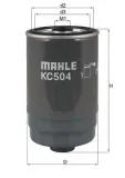 Kraftstofffilter MAHLE KC 504