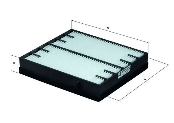 Filter, Innenraumluft MAHLE LA 98