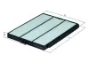 Filter, Innenraumluft MAHLE LA 265