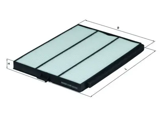 Filter, Innenraumluft MAHLE LA 265 Bild Filter, Innenraumluft MAHLE LA 265