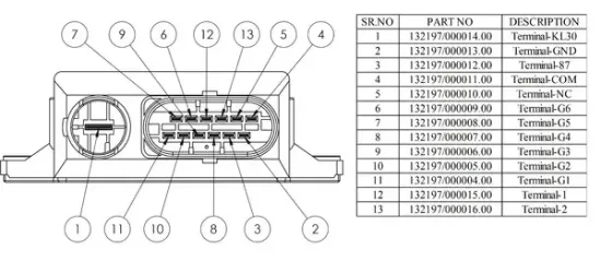 Steuergerät, Glühzeit MAHLE MHG 66 Bild Steuergerät, Glühzeit MAHLE MHG 66