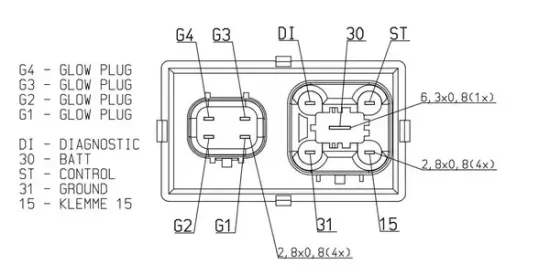 Steuergerät, Glühzeit MAHLE MHG 69 Bild Steuergerät, Glühzeit MAHLE MHG 69