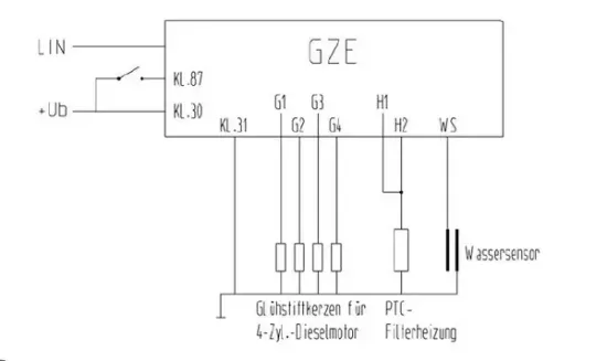 Steuergerät, Glühzeit MAHLE MHG 84 Bild Steuergerät, Glühzeit MAHLE MHG 84