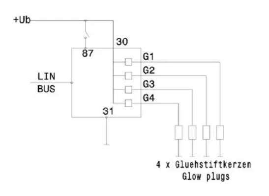 Steuergerät, Glühzeit MAHLE MHG 85