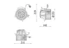 Innenraumgebläse 12 V MAHLE AB 318 000P