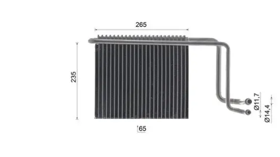 Verdampfer, Klimaanlage MAHLE AE 65 000S Bild Verdampfer, Klimaanlage MAHLE AE 65 000S