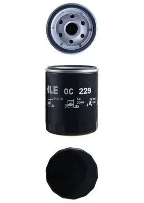 Ölfilter MAHLE OC 229 Bild Ölfilter MAHLE OC 229
