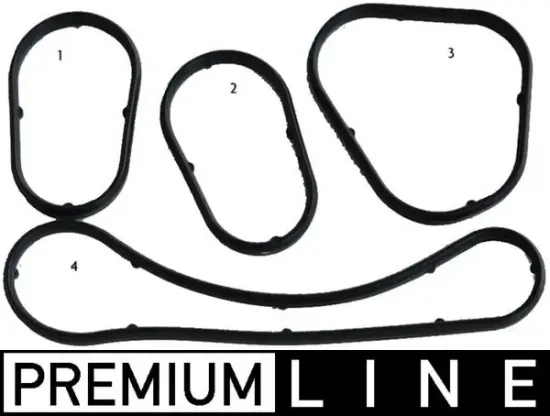 Dichtungssatz, Ölkühler MAHLE CX 44 000P Bild Dichtungssatz, Ölkühler MAHLE CX 44 000P