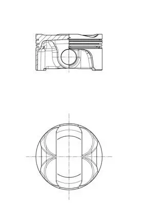 Kolben MAHLE 503 PI 00101 000