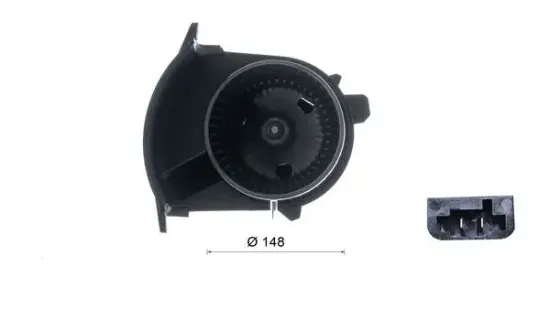 Innenraumgebläse 12 V MAHLE AB 375 000S Bild Innenraumgebläse 12 V MAHLE AB 375 000S