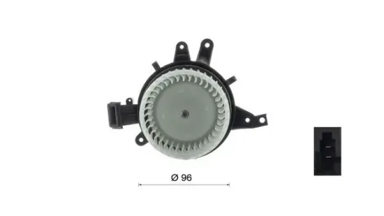 Innenraumgebläse 12 V MAHLE AB 383 000S Bild Innenraumgebläse 12 V MAHLE AB 383 000S