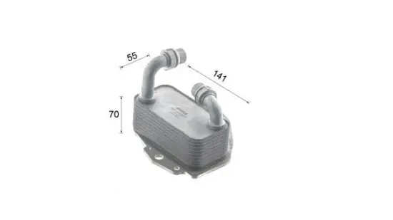 Ölkühler, Motoröl MAHLE CLC 356 000S Bild Ölkühler, Motoröl MAHLE CLC 356 000S