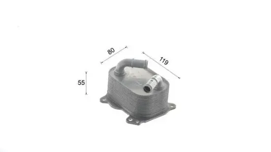 Ölkühler, Motoröl MAHLE CLC 389 000S Bild Ölkühler, Motoröl MAHLE CLC 389 000S