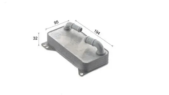 Ölkühler, Automatikgetriebe MAHLE CLC 402 000S Bild Ölkühler, Automatikgetriebe MAHLE CLC 402 000S