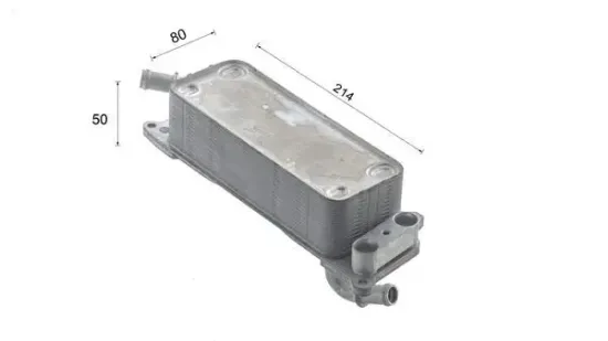 Ölkühler, Automatikgetriebe MAHLE CLC 77 000S Bild Ölkühler, Automatikgetriebe MAHLE CLC 77 000S