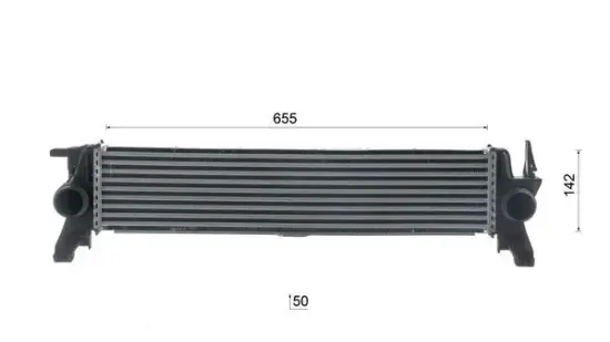 Ladeluftkühler MAHLE CI 153 000S Bild Ladeluftkühler MAHLE CI 153 000S