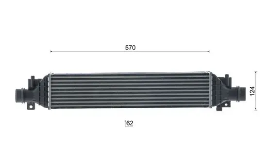 Ladeluftkühler MAHLE CI 690 000S Bild Ladeluftkühler MAHLE CI 690 000S