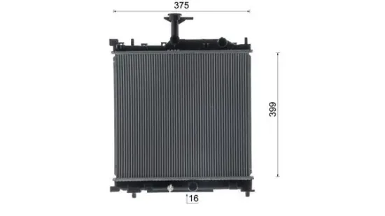 Kühler, Motorkühlung MAHLE CR 2685 000S Bild Kühler, Motorkühlung MAHLE CR 2685 000S