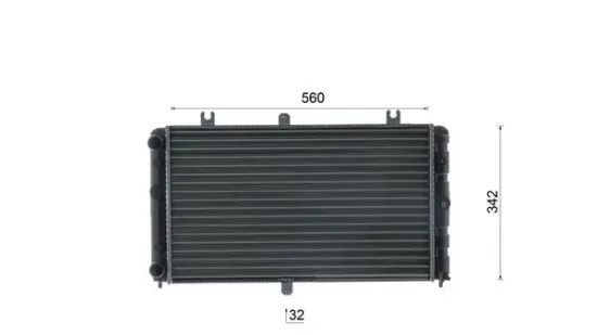Kühler, Motorkühlung MAHLE CR 2693 000S Bild Kühler, Motorkühlung MAHLE CR 2693 000S