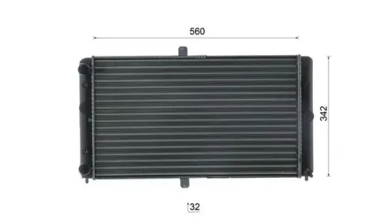 Kühler, Motorkühlung MAHLE CR 2694 000S Bild Kühler, Motorkühlung MAHLE CR 2694 000S