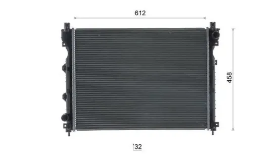 Kühler, Motorkühlung MAHLE CR 2690 000S Bild Kühler, Motorkühlung MAHLE CR 2690 000S