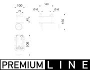 Kondensator, Klimaanlage MAHLE AC 1215 000P