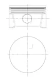 Kolben MAHLE 028 PI 00126 001