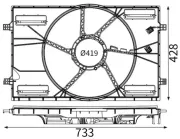 Lüfterhaube MAHLE CFS 25 000S