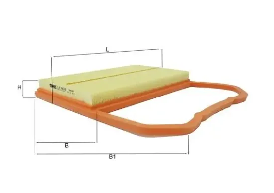 Luftfilter MAHLE LX 4632 Bild Luftfilter MAHLE LX 4632