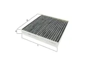 Filter, Innenraumluft MAHLE LAK 2033